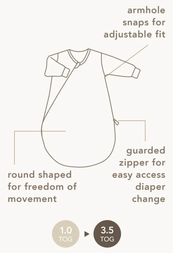 Noppies Babyzimmer | Schlafsäcke-Baby 4-Jahreszeiten Schlafsack Uni -