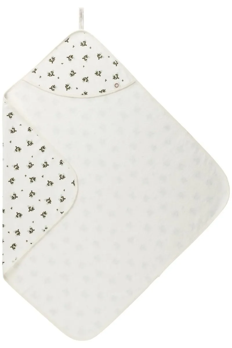 badecape_blooming_clover__8.webp Noppies Badecapes & Wickeltücher | Zuhause-Badecape Blooming Clover 100x105 Cm -