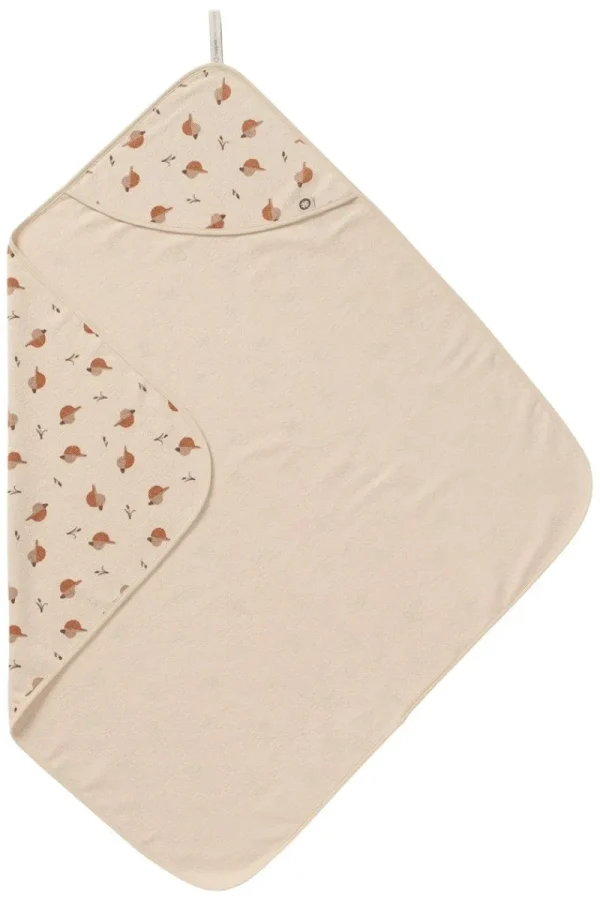 Noppies Badecapes & Wickeltücher | Zuhause-Badecape Printed Duck Baby Hooded Towel -