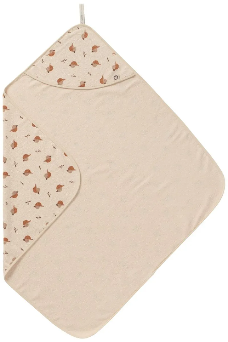 badecape_printed_duck_bab_2.webp Noppies Badecapes & Wickeltücher | Zuhause-Badecape Printed Duck Baby Hooded Towel -