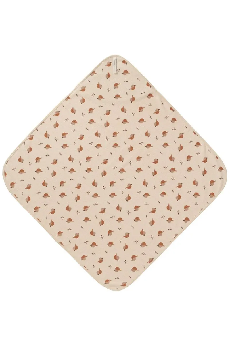 badecape_printed_duck_bab_3.webp Noppies Badecapes & Wickeltücher | Zuhause-Badecape Printed Duck Baby Hooded Towel -