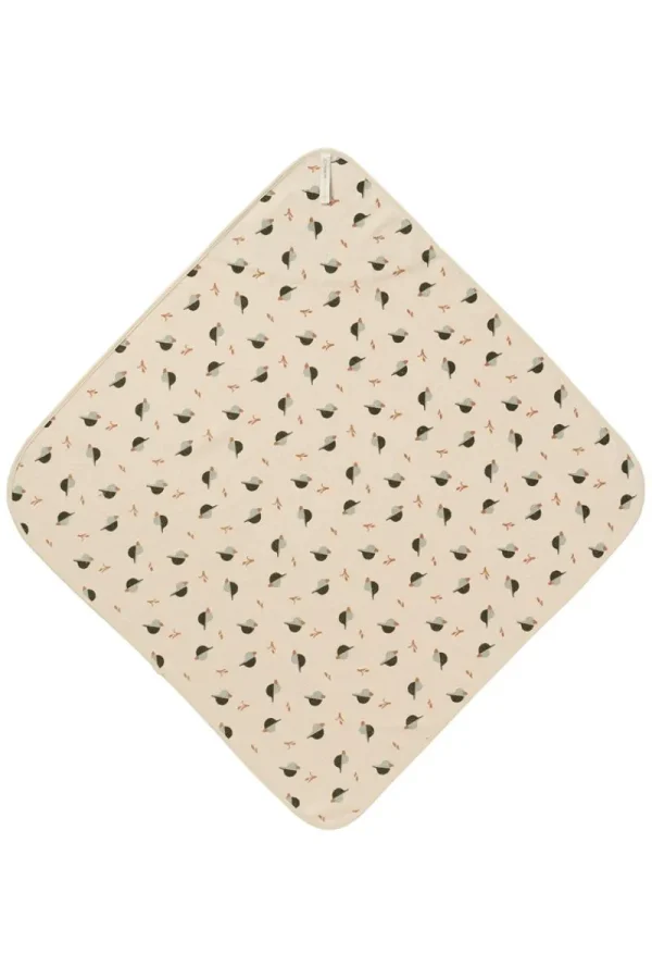 Noppies Badecapes & Wickeltücher | Zuhause-Badecape Printed Duck Baby Hooded Towel -