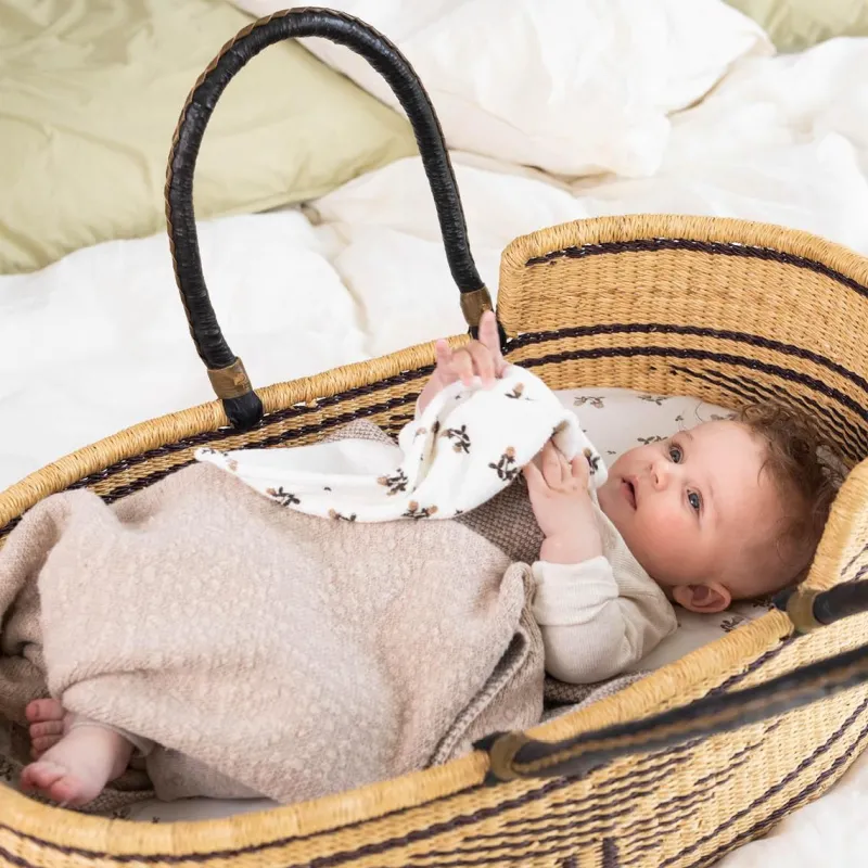decke_fr_die_wiege_melang_15.webp Noppies Decken | Babyzimmer-Decke Für Die Wiege Melange Knit 75x100 Cm -