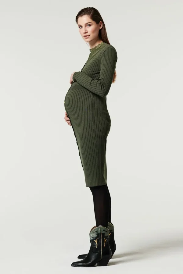 Noppies Kleider-Kleid Button Rib -