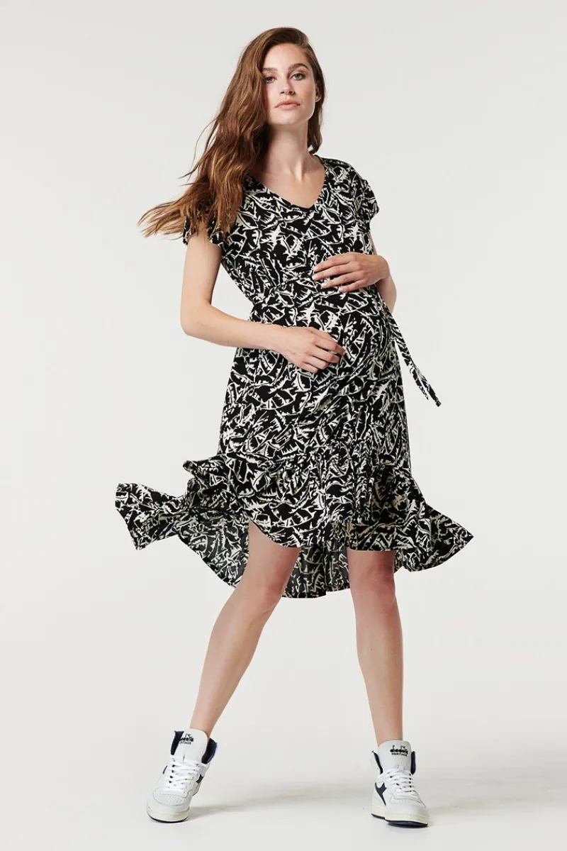 kleid_leaf__black_0.webp Noppies Kleider-Kleid Leaf -
