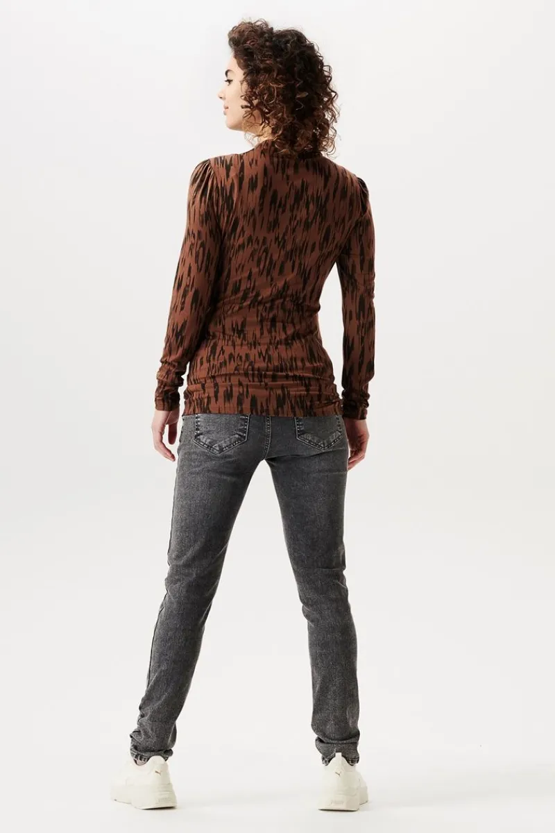 langarmshirt_askern__brun_1.webp Noppies Shirts-Langarmshirt Askern -