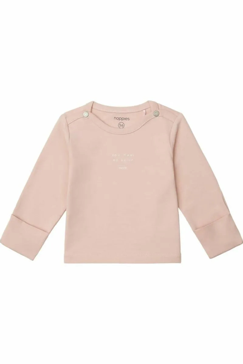 langarmshirt_neisse__rose_0.webp Noppies Shirts | Basics-Langarmshirt Neisse -