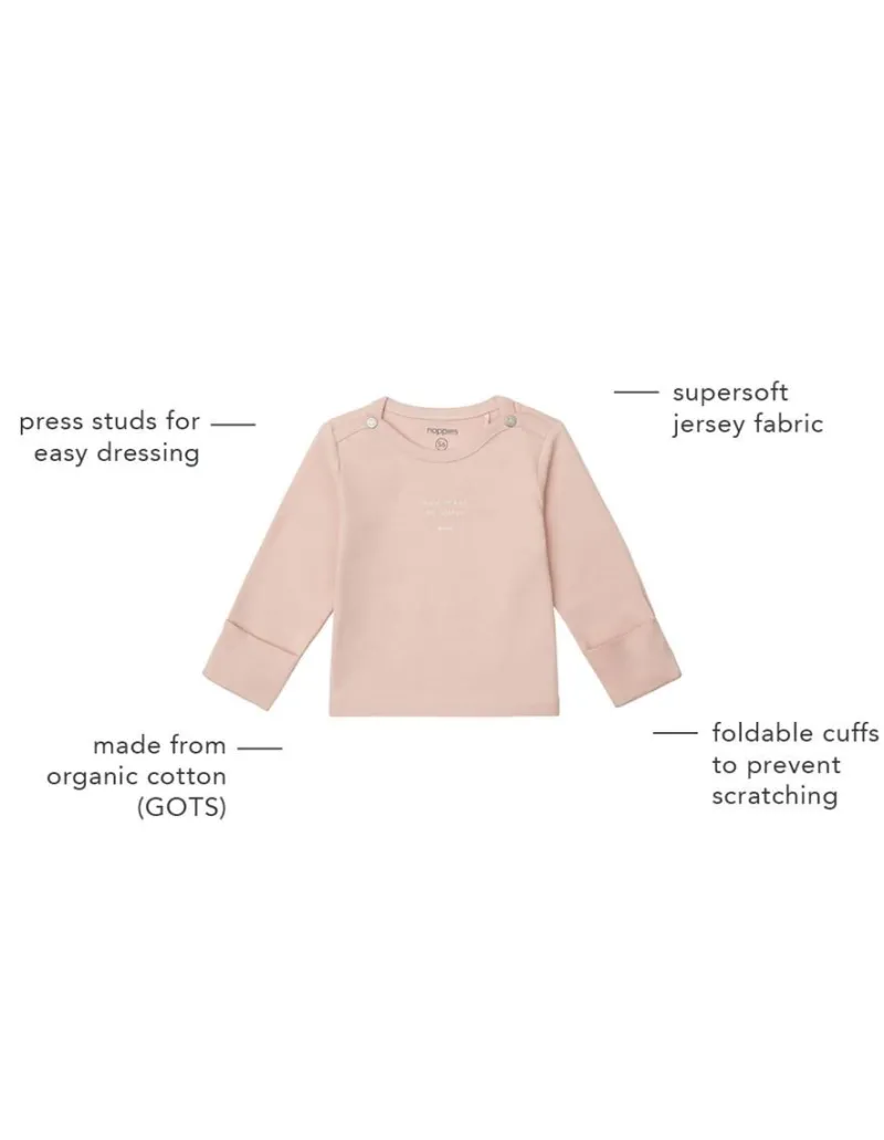 langarmshirt_neisse__rose_3.webp Noppies Shirts | Basics-Langarmshirt Neisse -