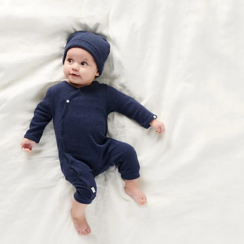 mtze_nevel__navy_melange_2.webp Noppies Mützen | Basics-Mütze Nevel -