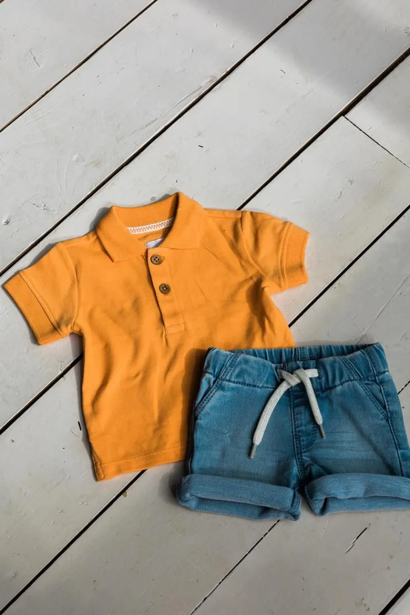 poloshirt_berryville__tan_3.webp Noppies T-Shirts-Poloshirt Berryville -