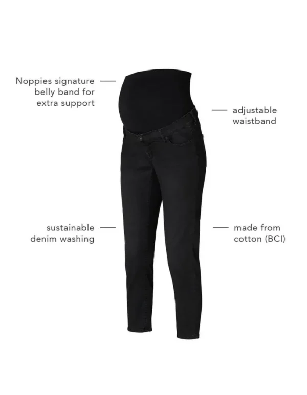 Noppies Jeans-Slim Umstandsjeans Mila 7/8 -