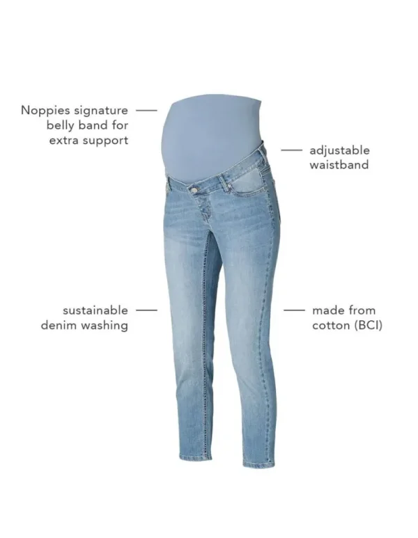 Noppies Jeans-Slim Umstandsjeans Mila 7/8 -