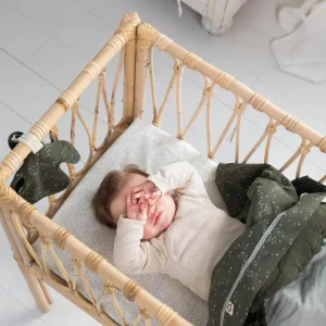 Noppies Spannbetttücher | Babyzimmer-Spannbetttuch Für Das Bettchen Tiny Dot -