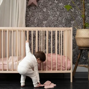 Noppies Spannbetttücher | Babyzimmer-Spannbetttuch Für Das Bettchen Botanical -