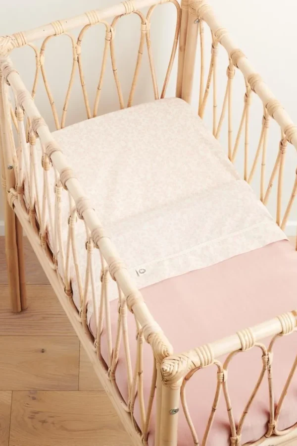 Noppies Spannbetttücher | Babyzimmer-Spannbetttuch Für Die Wiege Botanical -