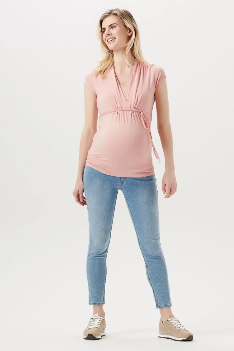 still_tshirt__light_pink_0.webp Noppies T-Shirts | T-Shirts-Still T-shirt -