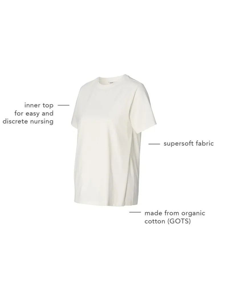 still_tshirt_ifke__cream_9.webp Noppies T-Shirts | T-Shirts-Still T-shirt Ifke -