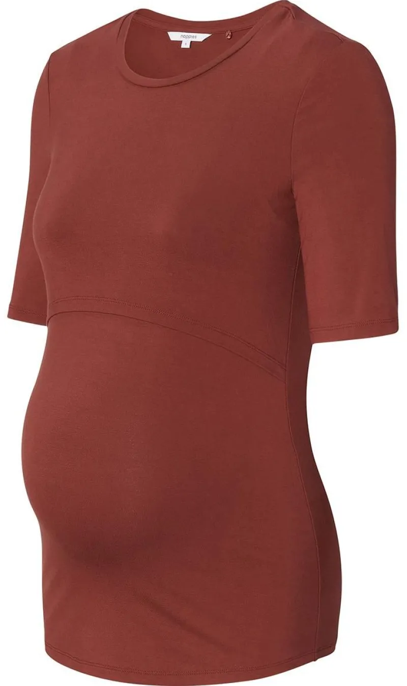 still_tshirt_juli__sable_11.webp Noppies T-Shirts | T-Shirts-Still T-shirt Juli -