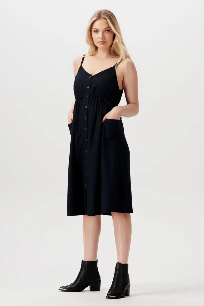 stillkleid__black_ink_7.webp Noppies Kleider | Kleider-Still-Kleid -