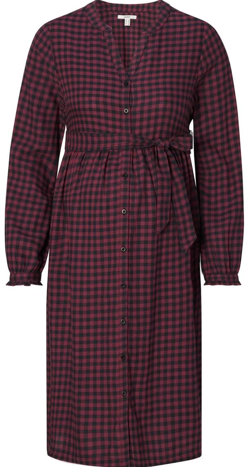 stillkleid__plum_red_9.webp Noppies Kleider | Kleider-Still-Kleid -