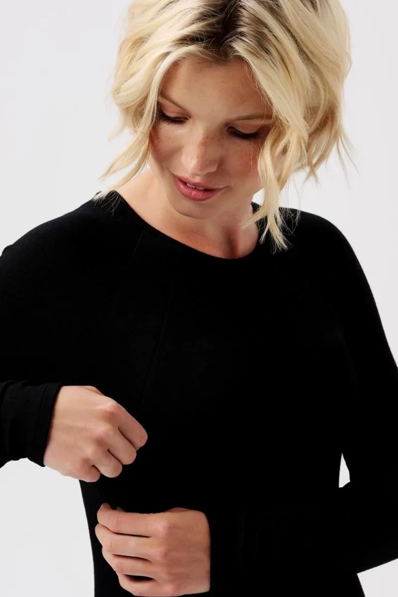 stillkleid_zane__black_5.webp Noppies Kleider | Kleider-Still-Kleid Zane -