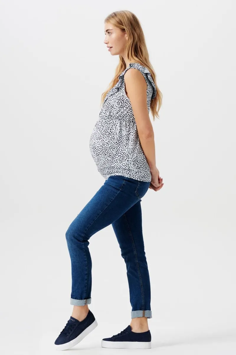 stilltop__smoke_blue_5.webp Noppies Tops | Tops-Still-Top -