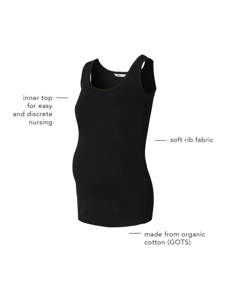 stilltop_jamee__black_6.webp Noppies Tops | Tops-Still-Top Jamee -
