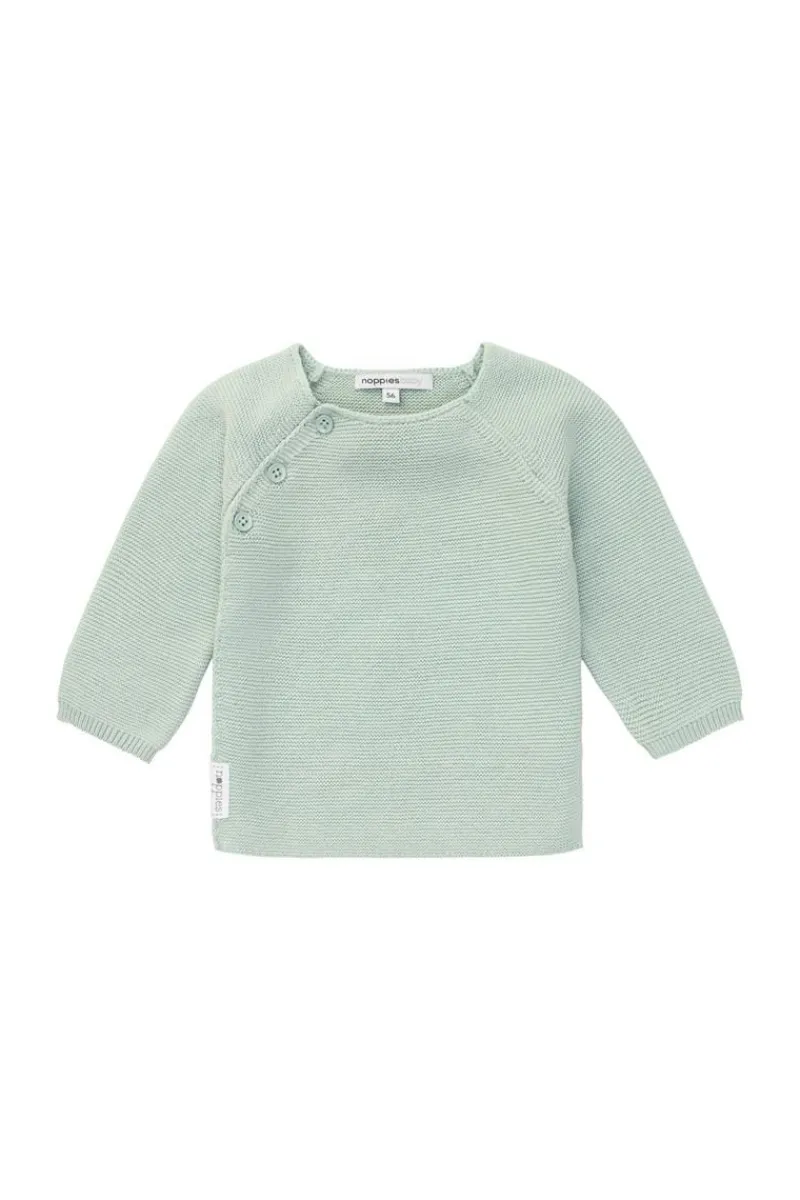 strickjacke_pino__grey_mi_4.webp Noppies Strickjacken | Basics-Strickjacke Pino -