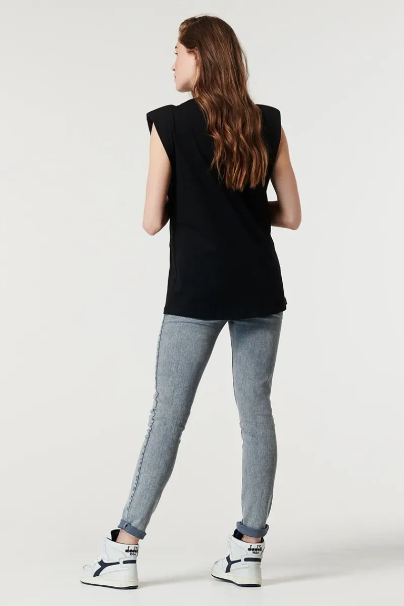 tshirt_shoulderpad__black_1.webp Noppies T-Shirts-T-shirt Shoulderpad -