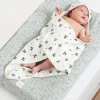 Noppies Badecapes & Wickeltücher | Zuhause-Umschlagtuch Für Neugeborene Blooming Clover 72x92 Cm -